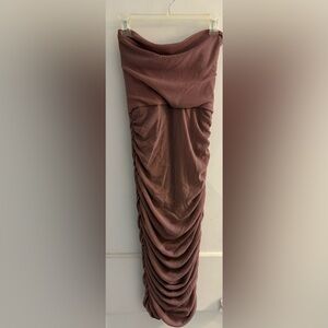 Michael Costello x REVOLVE India Midi Dress in Blush Size Small
